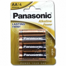 Baterija šarminė R6 (AA) 1.5V Panasonic Alkalaine 1 vnt.