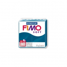Modelinas FIMO SOFT 57 g. žalsvai mėlyna sp.