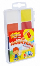 Akvareliniai dažai 8 spalvos GAMMA plastikinėje dėžutėje