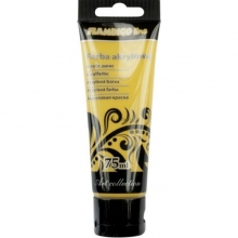 Akrilinai dažai TITANUM 75ml. Ochra 080