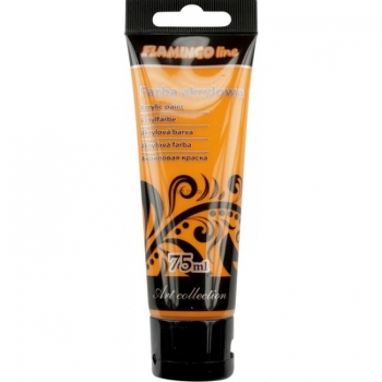 Akriliniai dažai 75ml TITANUM oranžinė sp.
