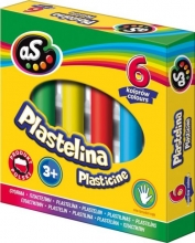 Plastilinas 6 spalvų Astra AS