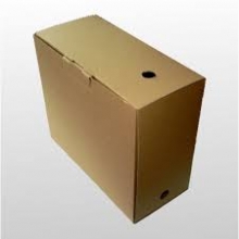 Archyvinė dėžė, ruda, mikrogofra, 350x160x300 mm