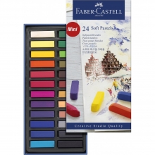 Pastelinės kreidelės Faber-Castell MINI Creative Studio, 24 spalvos