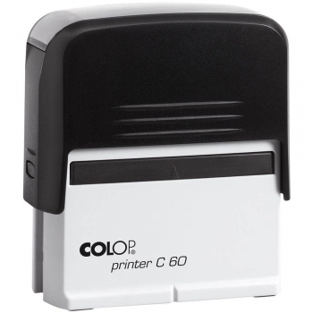 Antspaudas COLOP Printer C60 juodas korpusas, bespalvė pagavėlė