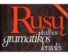 Rusų kalbos gramatikos lentelės