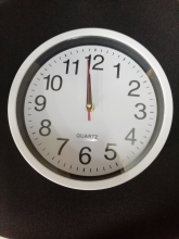 Sieninis laikrodis apvalus 23x3,5 cm