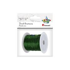 Floristinė vielytė žalia 0,45mmx30m