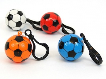 Raktų pakabukas plastikinis futbolo kamuolys