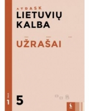 Lietuvių kalbos užrašai 5 klasei 1 dalis ATRASK