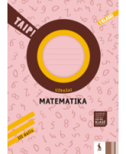 MATEMATIKA TAIP užrašai 1 klasė 3 dalis