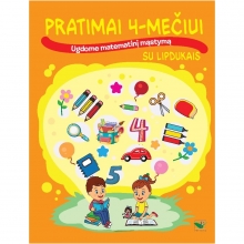 Pratymai 4-mečiui ugdome matematinį mąstymą