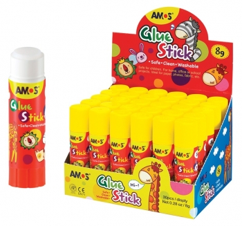 Pieštukiniai klijai 8gr AMOS