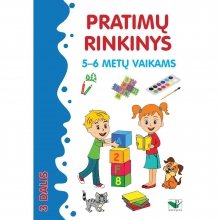 Pratimų rinkinys 5-6 metų vaikams. 3 dalis