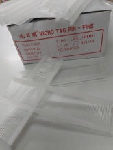Valo ruošiniai 25mm etiketėms ant drabužių kabinti