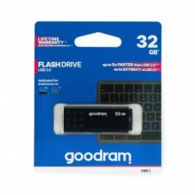 Atmintinė GOODRAM UME3 32GB USB 3,0 juodos sp.