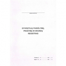 Gyventojų pasiūlymų, prašymų ir skundų registras