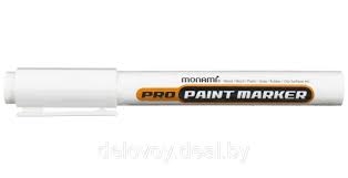 Žymeklis Monami Pro Paint, 2.0mm, baltas