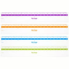 Liniuotė 20 cm plastikinė skaidri Berlingo