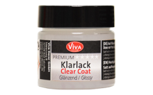 Užbaigimo lakas blizgus „Clear Coat“ Viva Decor 50 ml.