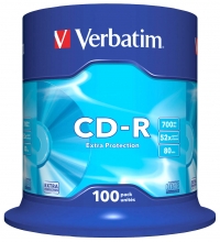 Verbatim CD-R 80min. 700MB 52x 100vnt.
