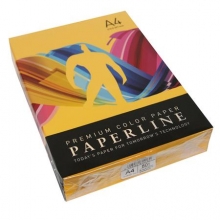 Spalvotas popierius PAPERLINE A4, 500l 80 gm2 t.geltonos sp.