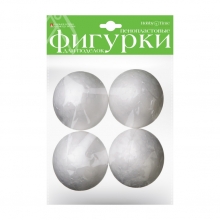Putų polistirolo kamuoliukai HobbyTime, 60mm, 4 vnt