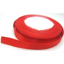 Atlastinė juostelė 10mm x 22,5m raudona sp.