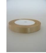 Atlasinė juostelė 10mm x 22,5m kreminės sp.
