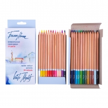 Pieštukai akvareliniai BN 24 sp. kartoninėje dėžutėje