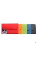 Aplankas-vokas Office Box 6,2x10,5cm, įvairių spalvų