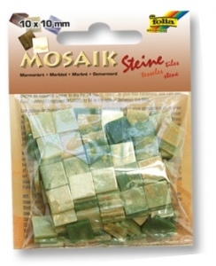 Plytelės mozaikai 10x10mm 190vnt., žalia