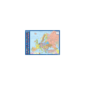 Europos politinis žemėlapis 59 x 44 cm.