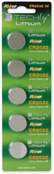 Baterija Techly Lithium 2032 1vnt
