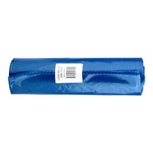 Šiukšlių maišai, stori, 50 mk, 240 l, 1200 x 900 mm, LDPE, 5 vnt., mėlyna sp.