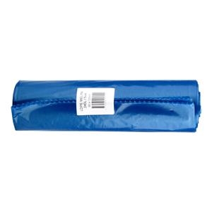 Šiukšlių maišai, stori, 50 mk, 240 l, 1200 x 900 mm, LDPE, 5 vnt., mėlyna sp.
