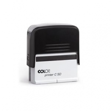 Antspaudo korpusas Colop printer 50 įvairių spalvų su mėlyna paspaude