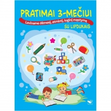 Pratimai 3-mečiui laviname dėmesį, atmintį, loginį mąstymą