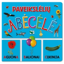 Paveikslelių abėcėlė ( 34p. knyga)