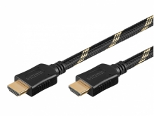Kabelis HDMI-HDMI kištukai 2m juodas, aukštesnės kokybės