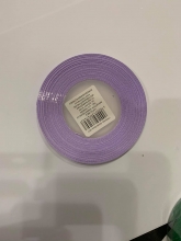 Atlasinė juostelė 6mm x32m (35Y) šviesiai violetinė