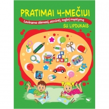 Pratymai 4-mečiui laviname dėmesį, atmintį, loginį mąstymą