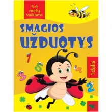 Smagios užduotys 5-6 metų vaikams 1dalis