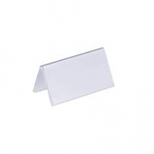 Stovelis vardo kortelei pastatomas DURABLE, 52x104 x 100 mm.