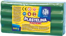 Plastilinas 500gr. žalia ASTRA