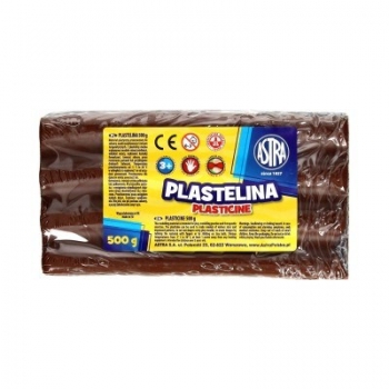 Plastilinas 500gr. ruda sp. ASTRA