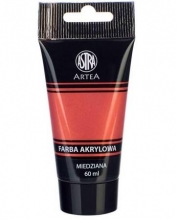 Akriliniai dažai 60 ml. vario sp. ASTRA