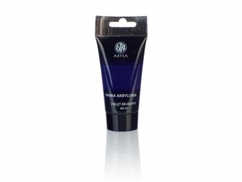 Akriliniai dažai 60 ml. violetinė sp. ASTRA