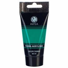 Akriliniai dažai 60 ml. žalia sp. ASTRA