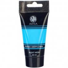 Akriliniai dažai 60 ml. šv.mėlyna sp. ASTRA